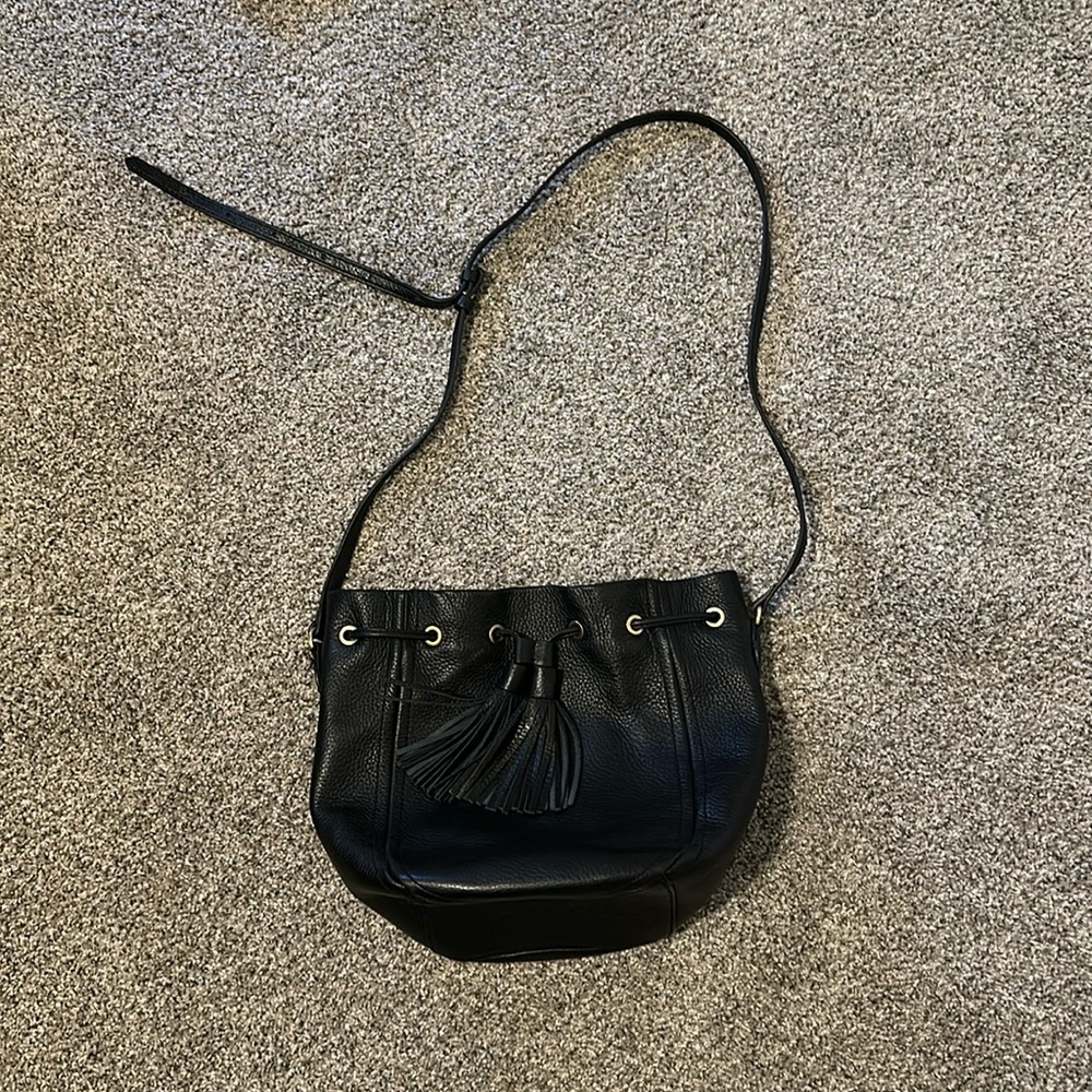 J.Crew Leather Bucket Bag